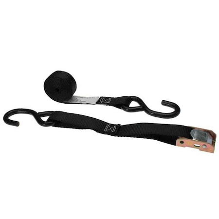 Us Cargo Control 1" x 6' Cam Buckle Strap with S-Hooks C506SH